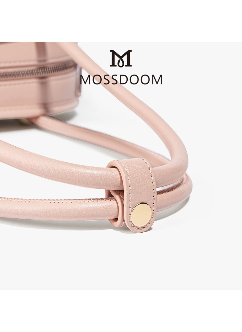 MOSSDOOM Fiore Women's Bag – Classic Style, Cute & Bread-shaped Bag in Pink