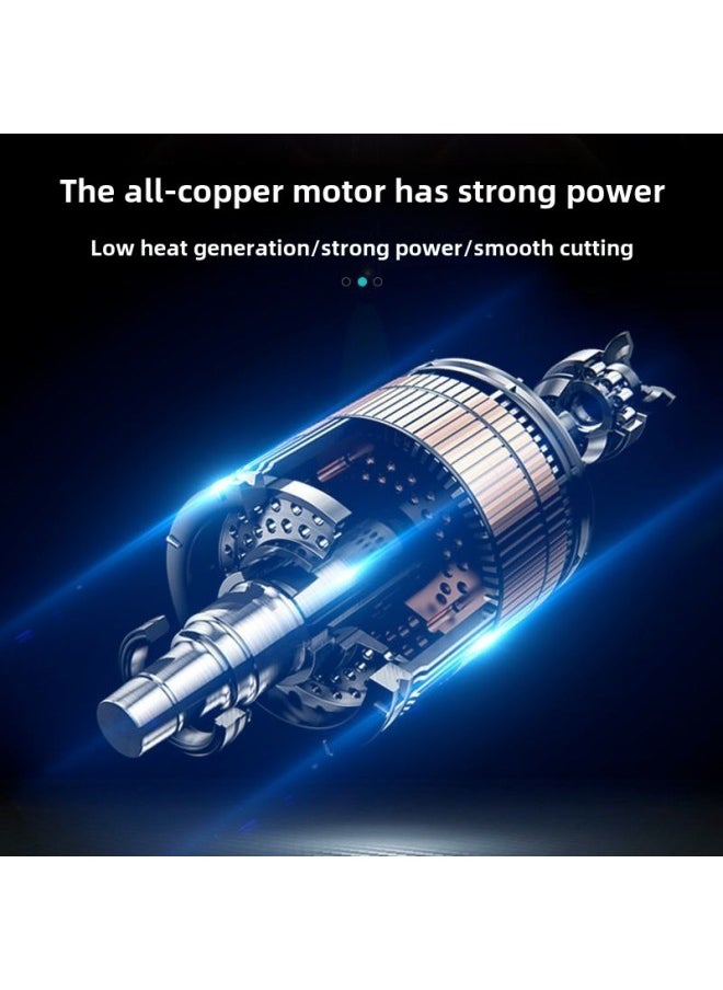 Angle Grinder High Power Hand Grinder Fine Handle Wired Original Electric Tool 100 Type Grinding Sand Machine-Color:Dayi 01-100 Angle Grinder 1020w Rear Opening +