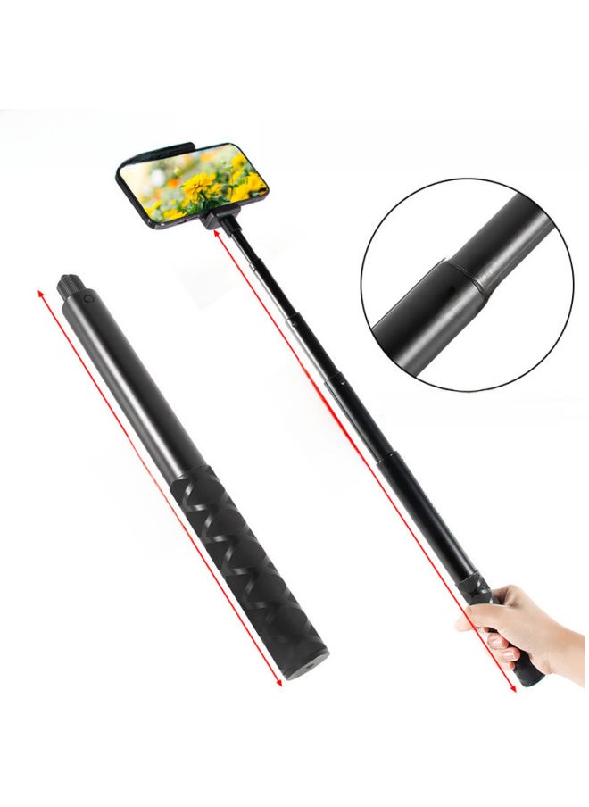 Bexin Aluminum Alloy SLR Camera Pan-tilt Extension Rod Portable Mobile Phone Live Camera Telescopic Rod Selfie Rod Wholesale-Color:P255A