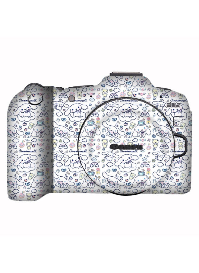 Walking Donkey Suitable For Canon R8 Camera Protection Film Sticker Full Pack Color Change Film Color Seamless Adhesive Skin-Color:Yugui Dog