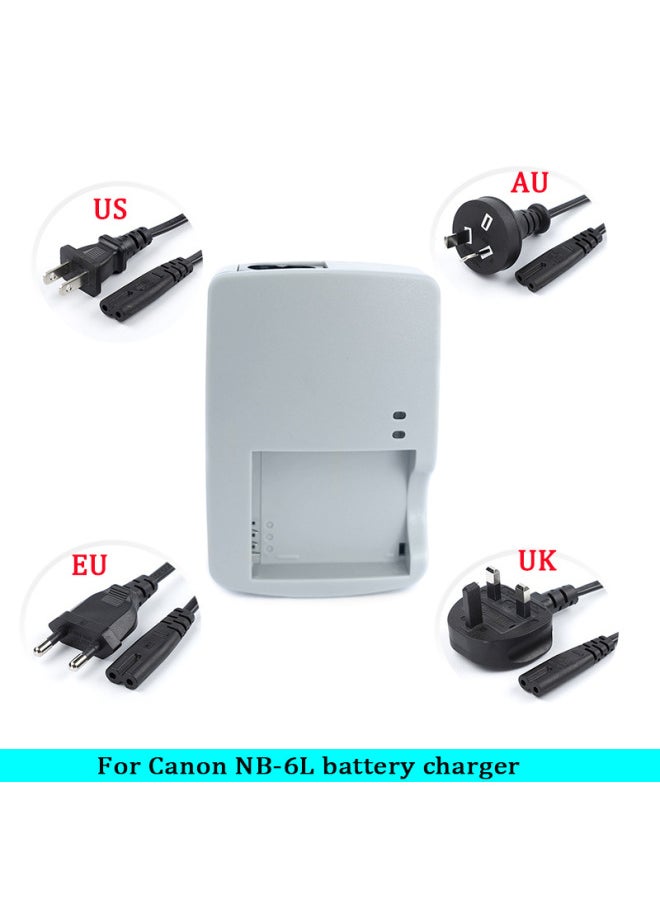 For Canon NB6L Charger IXUS 95 200 S 95 105 210 SX 240 310 CB-2LYE-Color:Charger US (US) Power Cord