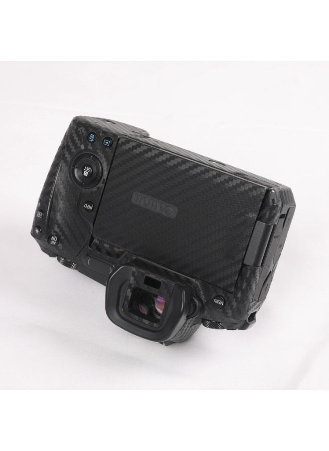 Backpacker Suitable For Canon R Color Changing Film Anti-camera Sticker Color R Color Changing Decoration Sticker All-inclusive Film-Color:Cinnamon Dog