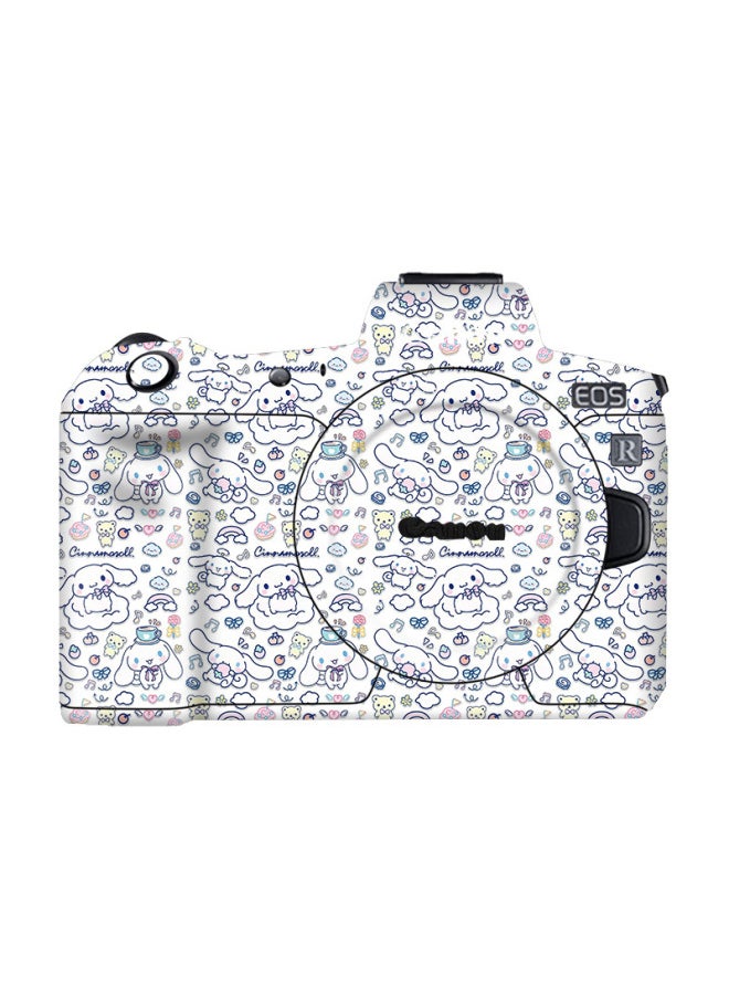 Backpacker Suitable For Canon R Color Changing Film Anti-camera Sticker Color R Color Changing Decoration Sticker All-inclusive Film-Color:Cinnamon Dog