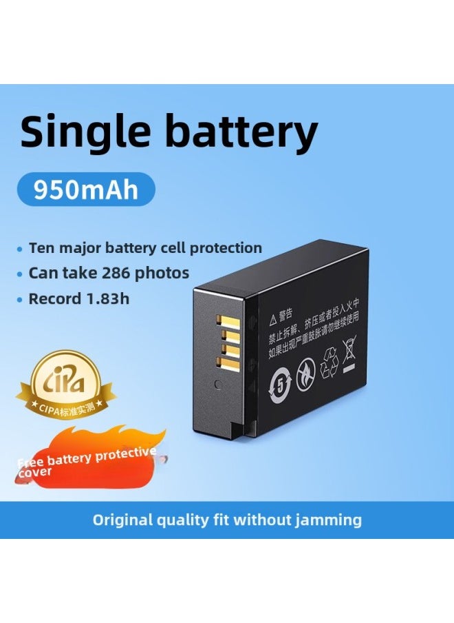 Green Union Np-fw50 Camera Battery For Sony Sony ZVE10 Generation A6400 A7m2 Charger-Color: 950mah-40287