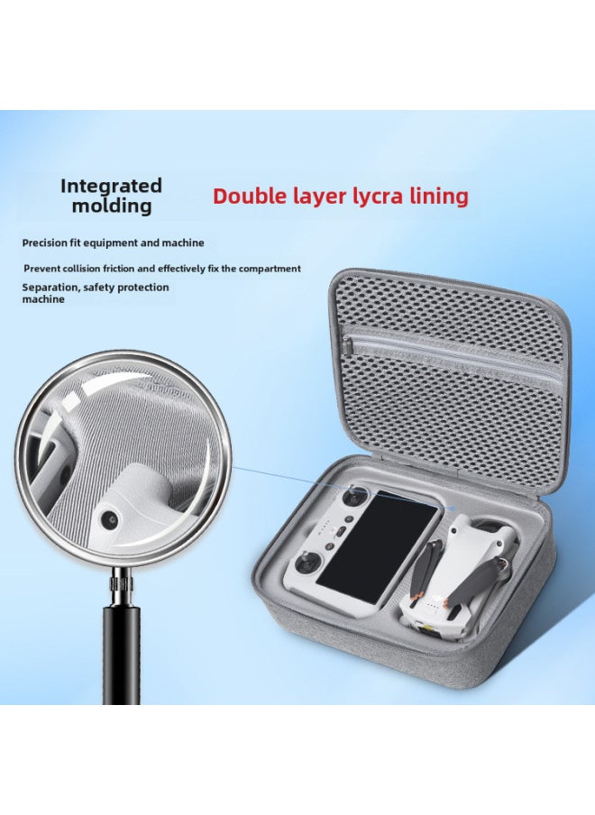 Suitable For DJI Dajiang Mini3pro Storage Bag Mini Mini3 Universal Bag Royal UAV Portable Case Accessories Box-Color:mini3/mini3Pro Universal (stand-alone Standard Edition)-Size:27*21*8.5