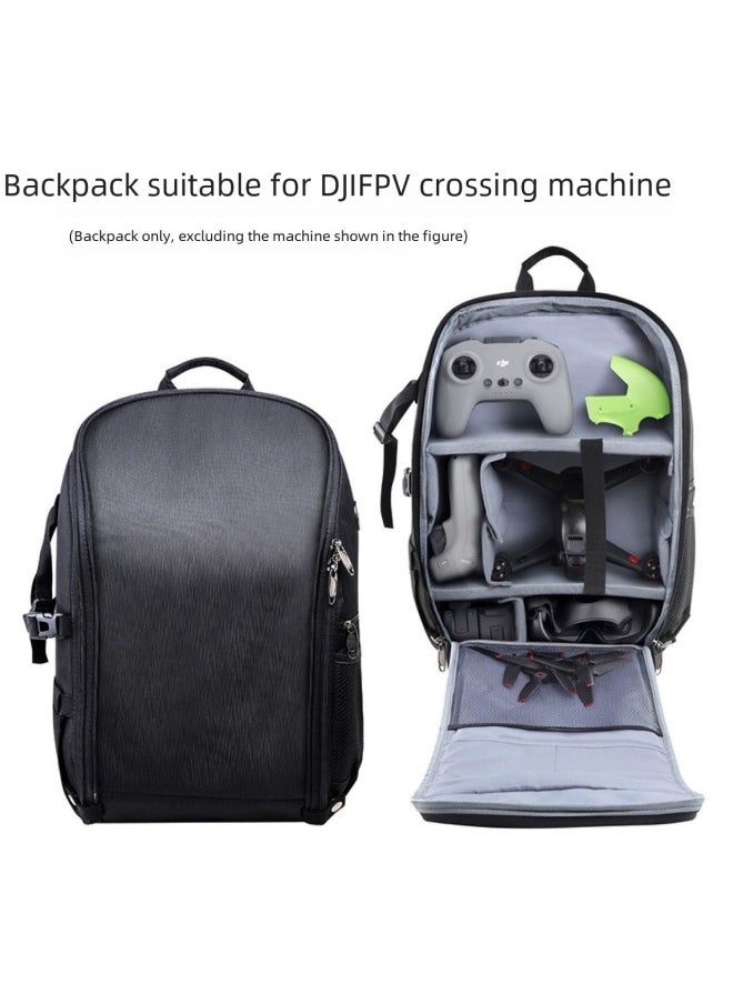 Suitable For DJI FPV Storage Backpack Avata Traversing Machine Multi-function Backpack-Color:Black-Dimensions:46.32.18