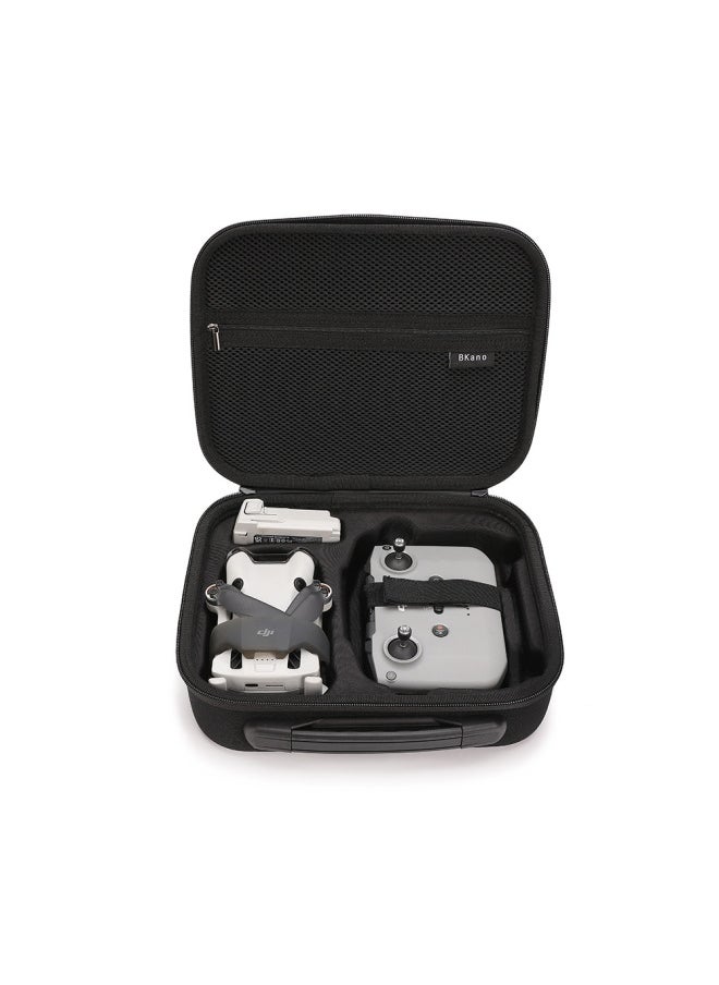 Bkano Is Suitable For DJI Mini3/4Pro Stand-Alone Version Bag Cosmetics Bag Box Portable Backpack Storage Box-Color:Mini3/3pro/4pro Stand-alone Version Black Storage Bag-Size:About 26.5*21.5*8.5cm