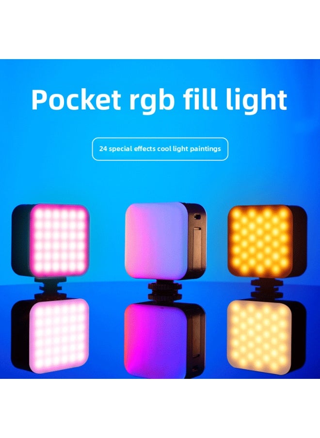 Camera Shooting LED Fill Light Live Mini D02 Fill Light Portable Pocket RGB Fill Light-Specifications:D02