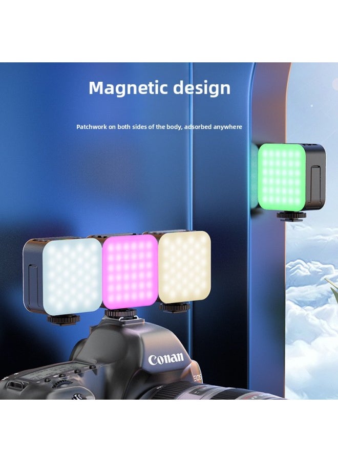 Camera Shooting LED Fill Light Live Mini D02 Fill Light Portable Pocket RGB Fill Light-Specifications:D02