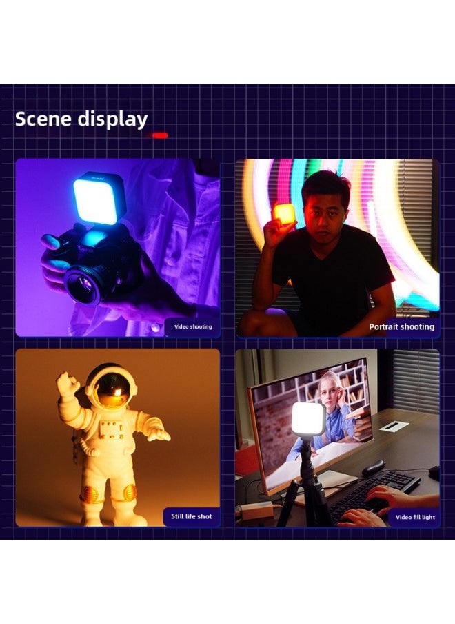 Camera Shooting LED Fill Light Live Mini D02 Fill Light Portable Pocket RGB Fill Light-Specifications:D02