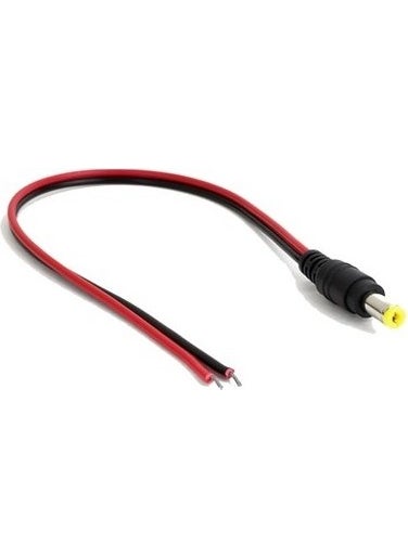 Security Camera 12V DC Male Power Jack DC Jack Cable Connection Cable 100 Pcs