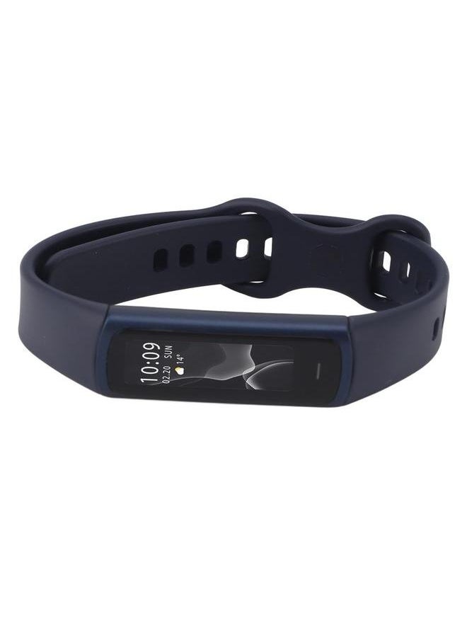 C68 Smart Bracelet IP68 Waterproof 90mah USB Charging Pedometer Temperature Sleep Monitoring Sports Modes Smart Band for Gift Blue