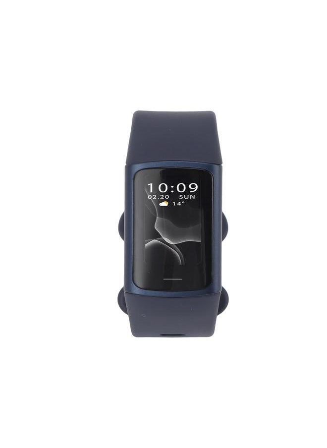 C68 Smart Bracelet IP68 Waterproof 90mah USB Charging Pedometer Temperature Sleep Monitoring Sports Modes Smart Band for Gift Blue