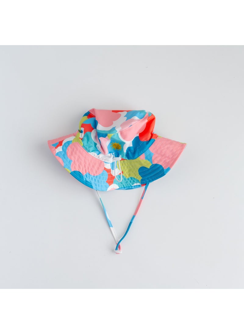 UV Protective Hat - Floral / Flowers Suitable for Ages 1-7