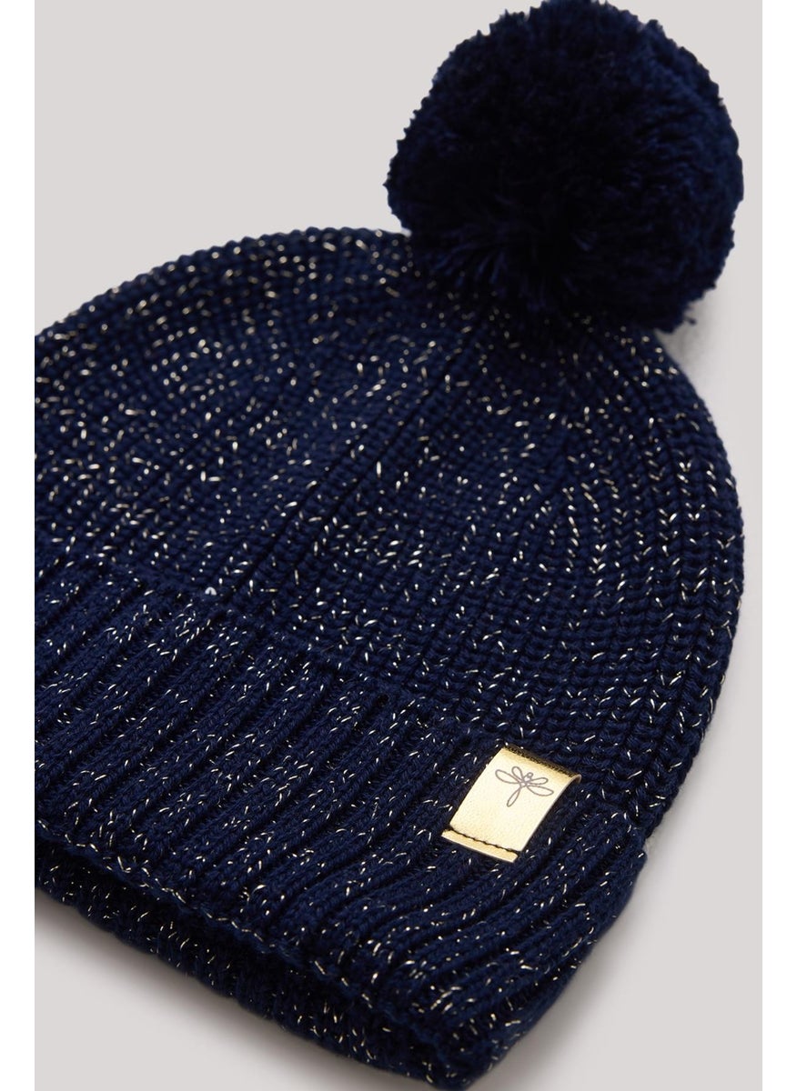 Bg Store Girl Navy Blue Beret