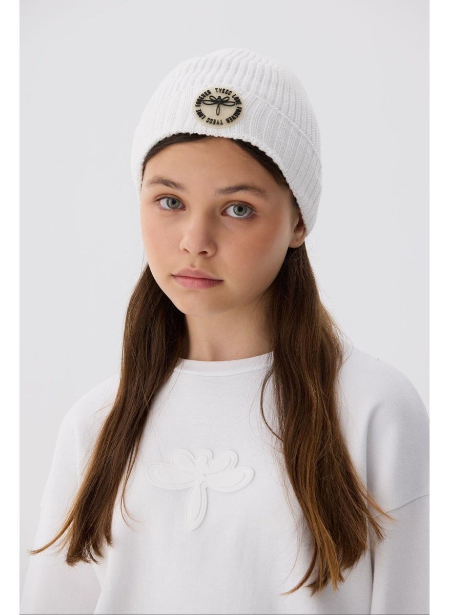 Bg Store Girl White Beret
