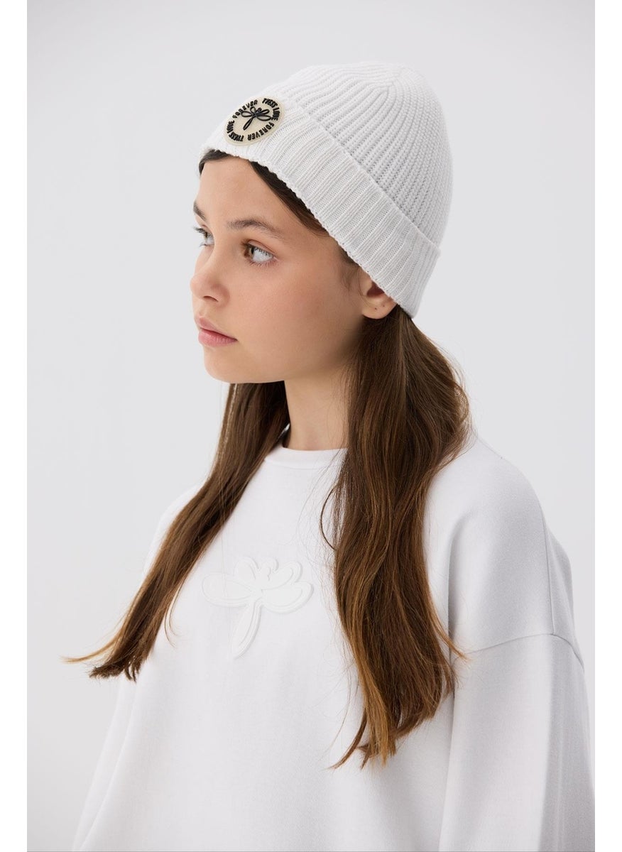 Bg Store Girl White Beret