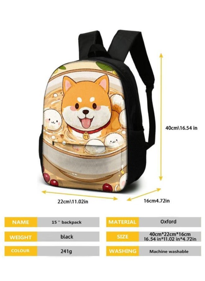 The latest universal cartoon new three-piece schoolbag (for students, teenagers, children) - 50