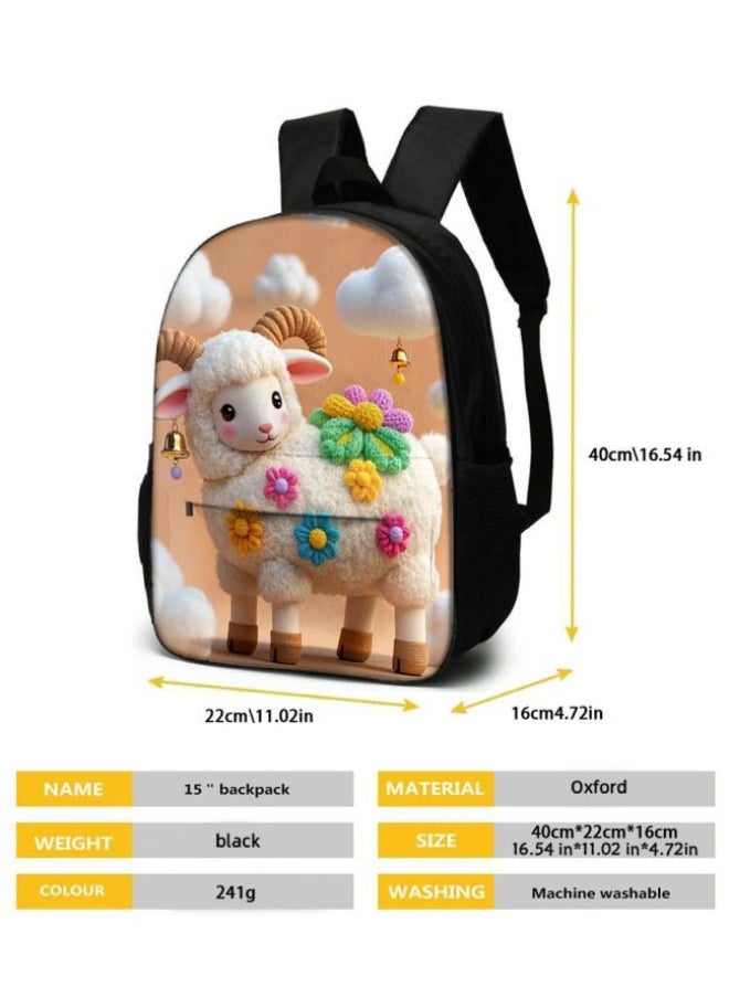 The latest universal cartoon new three-piece schoolbag (for students, teenagers, children) - 39