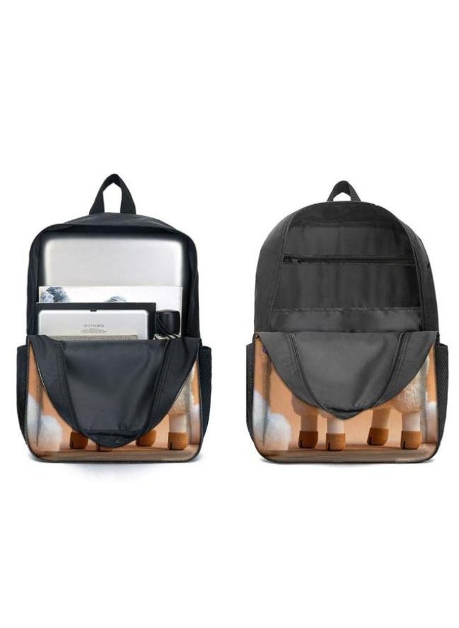 The latest universal cartoon new three-piece schoolbag (for students, teenagers, children) - 39