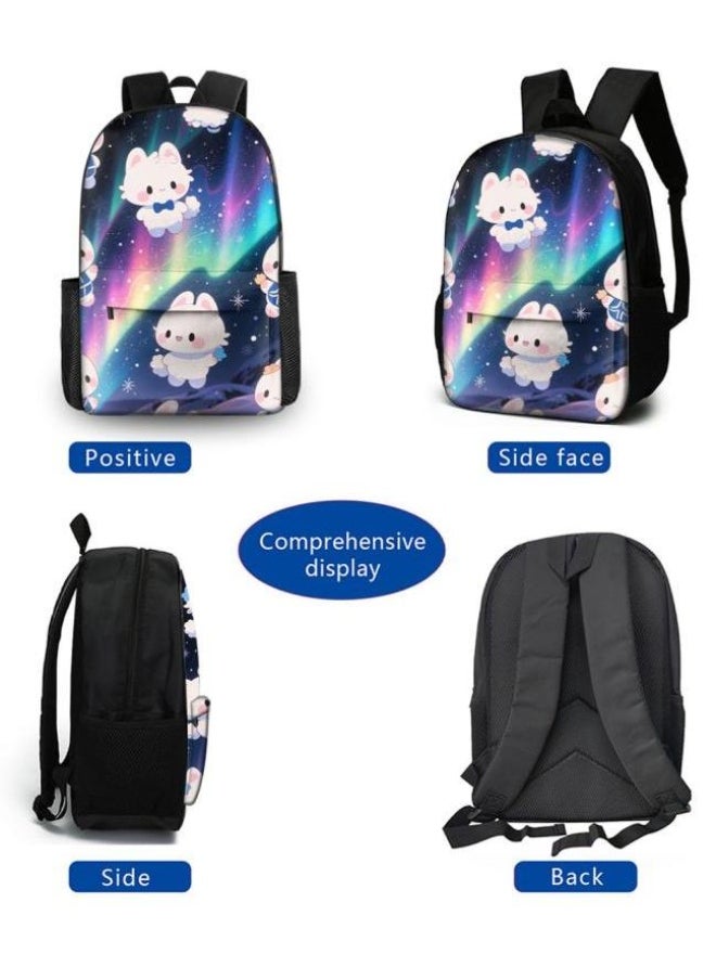 New universal cartoon new three-piece schoolbag (students, children) - 558