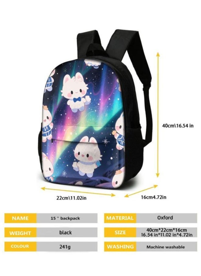 New universal cartoon new three-piece schoolbag (students, children) - 558