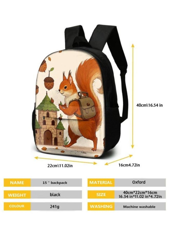 The latest universal cartoon new three-piece schoolbag (for students, teenagers, children) - 1185
