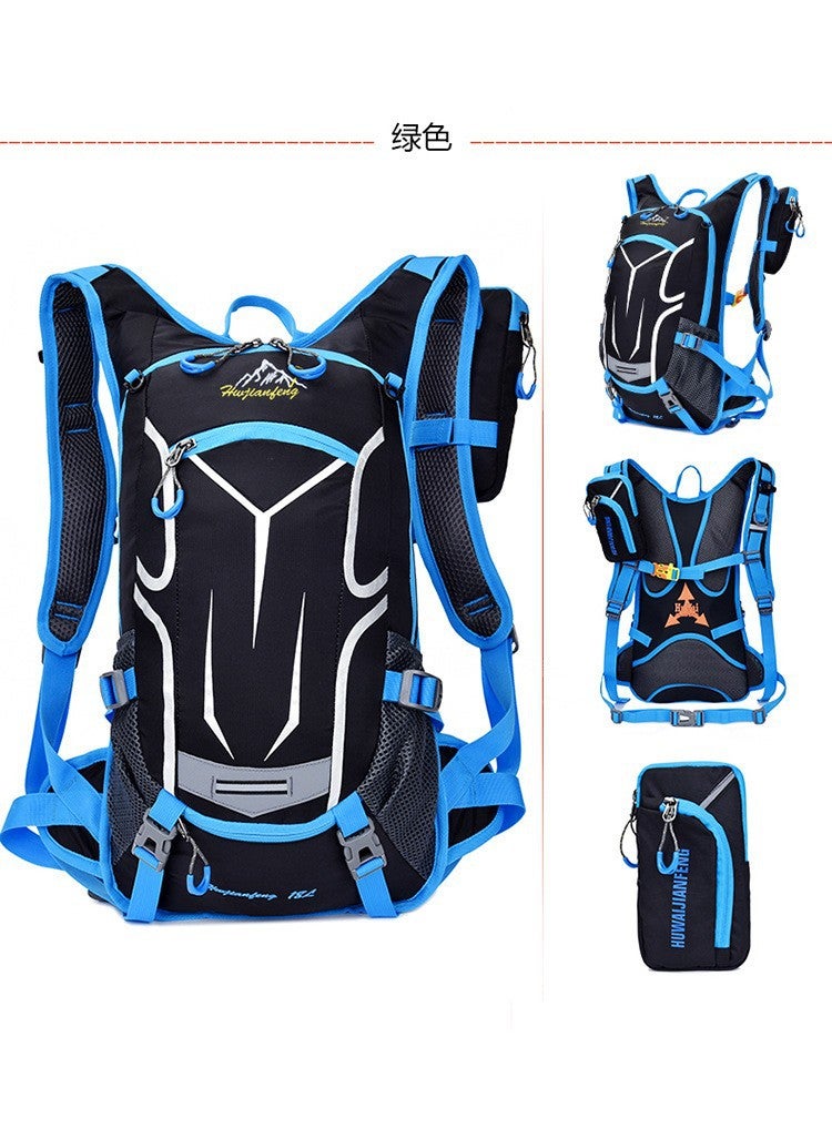 Outdoor Cycling Water-Resistant Backpack Blue/1516