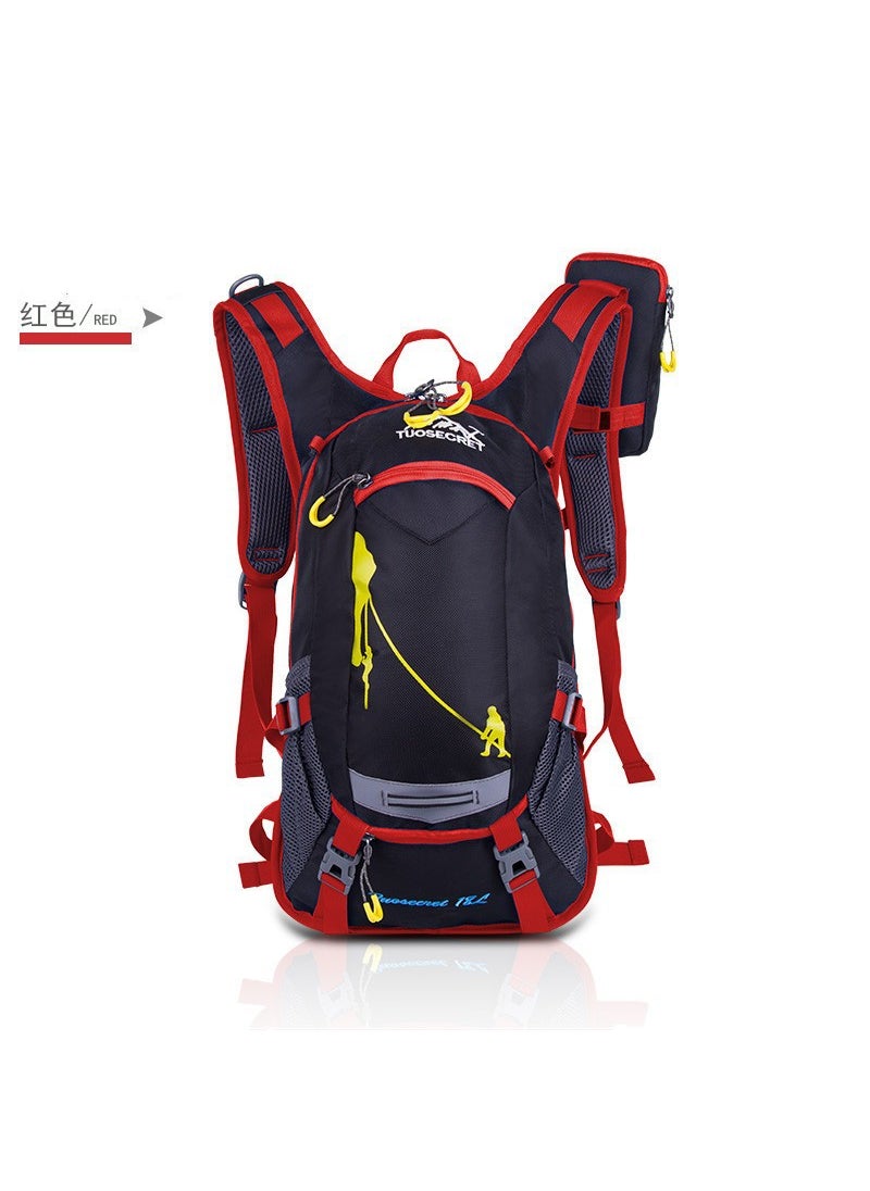 Outdoor Cycling Water-Resistant Backpack Red/1516-5