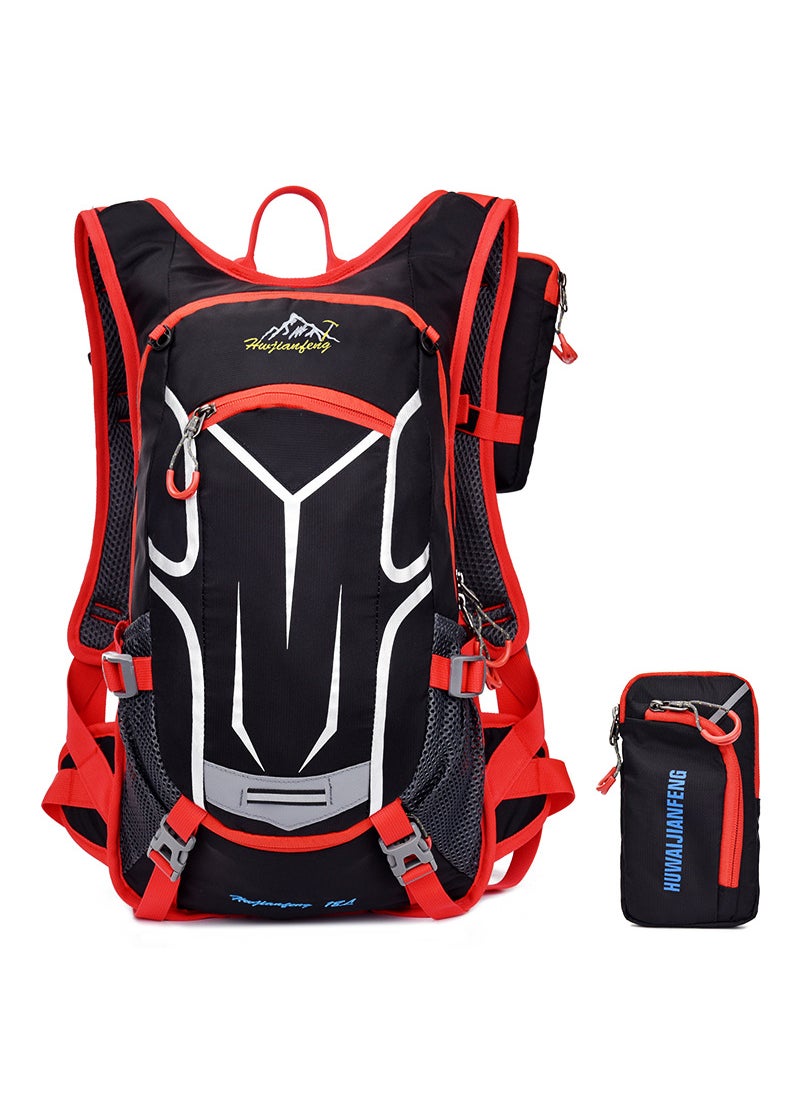 Outdoor Cycling Water-Resistant Backpack Red/1516