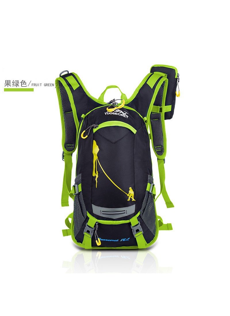 Outdoor Cycling Water-Resistant Backpack Green/1516-5