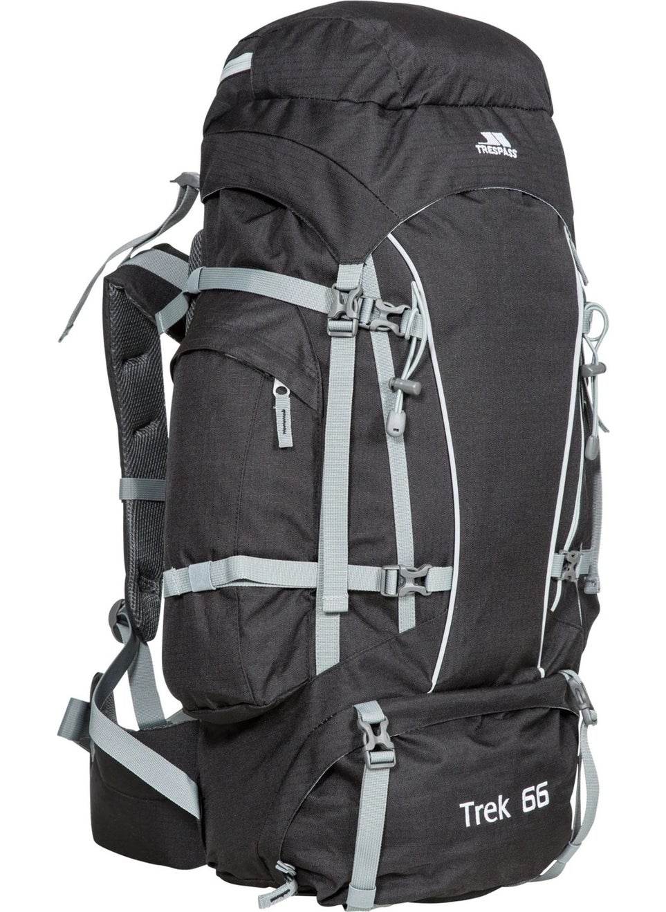 Unisex Trek 66 - 66 Litres Rucksack Ash Backpack UAACBAF20001-29932