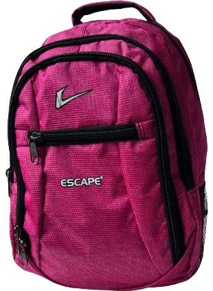 Backpack Laptop Compartment Sports and School Backpack Fabric Bag Outdoor Daily Use 30X43X13 Fuchsia