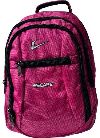 Backpack Laptop Compartment Sports and School Backpack Fabric Bag Outdoor Daily Use 30X43X13 Fuchsia