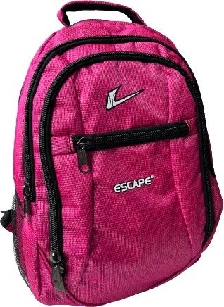 Backpack Laptop Compartment Sports and School Backpack Fabric Bag Outdoor Daily Use 30X43X13 Fuchsia