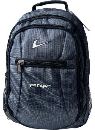 Backpack Laptop Compartment Sports and School Backpack Fabric Bag Outdoor Daily Use 30X43X13 Gray