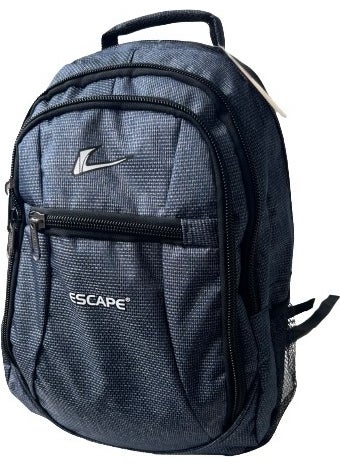 Backpack Laptop Compartment Sports and School Backpack Fabric Bag Outdoor Daily Use 30X43X13 Gray
