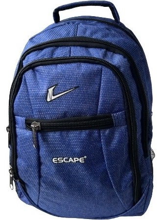 Backpack Laptop Compartment Sports and School Backpack Fabric Bag Outdoor Daily Use 30X43X13 Navy Blue
