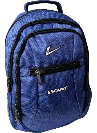 Backpack Laptop Compartment Sports and School Backpack Fabric Bag Outdoor Daily Use 30X43X13 Navy Blue