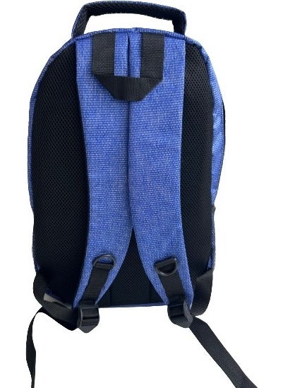Backpack Laptop Compartment Sports and School Backpack Fabric Bag Outdoor Daily Use 30X43X13 Navy Blue