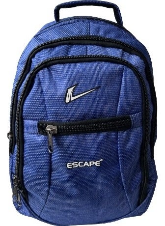 Backpack Laptop Compartment Sports and School Backpack Fabric Bag Outdoor Daily Use 30X43X13 Navy Blue