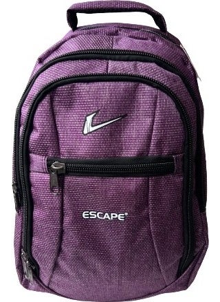 Backpack Laptop Compartment Sports and School Backpack Fabric Bag Outdoor Daily Use 30X43X13 Purple