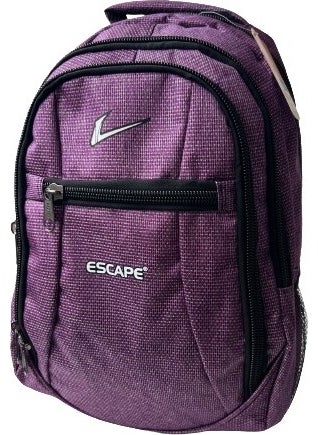 Backpack Laptop Compartment Sports and School Backpack Fabric Bag Outdoor Daily Use 30X43X13 Purple