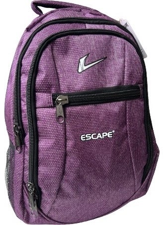 Backpack Laptop Compartment Sports and School Backpack Fabric Bag Outdoor Daily Use 30X43X13 Purple