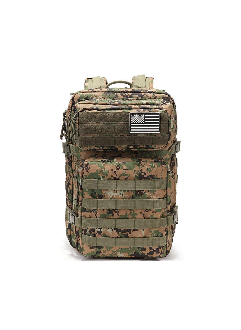 Tactical 3P Attack 45L Large Capacity Camo Backpack The Jungle Digital