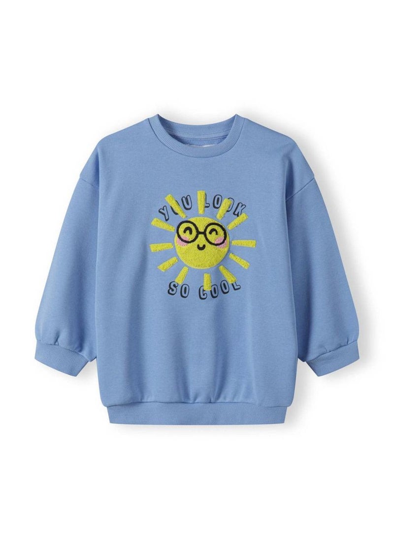 Kids Girls Fleece Crew With Print