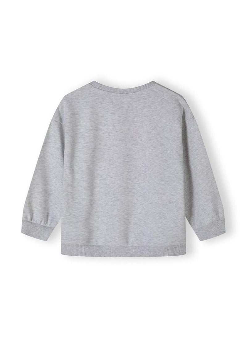 Kids Girls Fleece Crew With Print