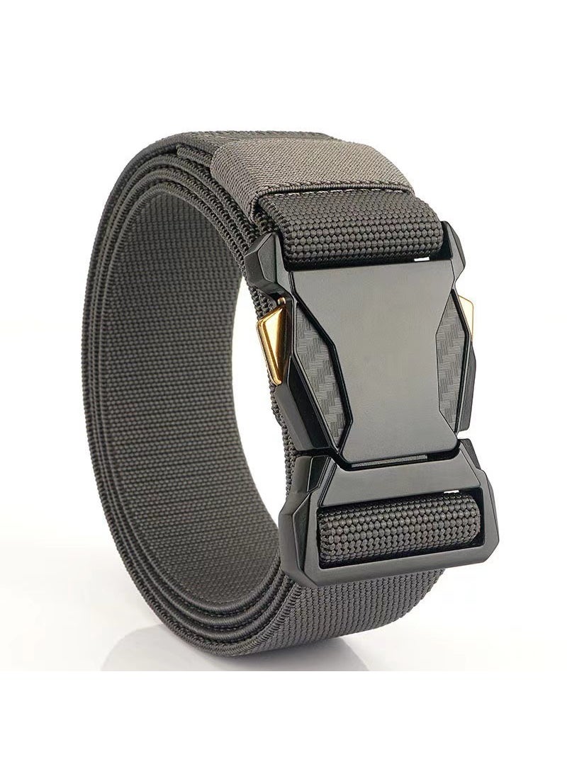 Tactical Quick Release Buckle Belt Gray
