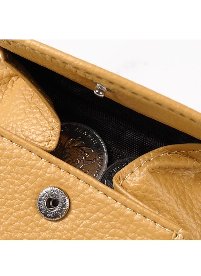 Korean Simple Women's Purse Short Multi-card Three Fold Large Capacity Anti-degaussing Purse
