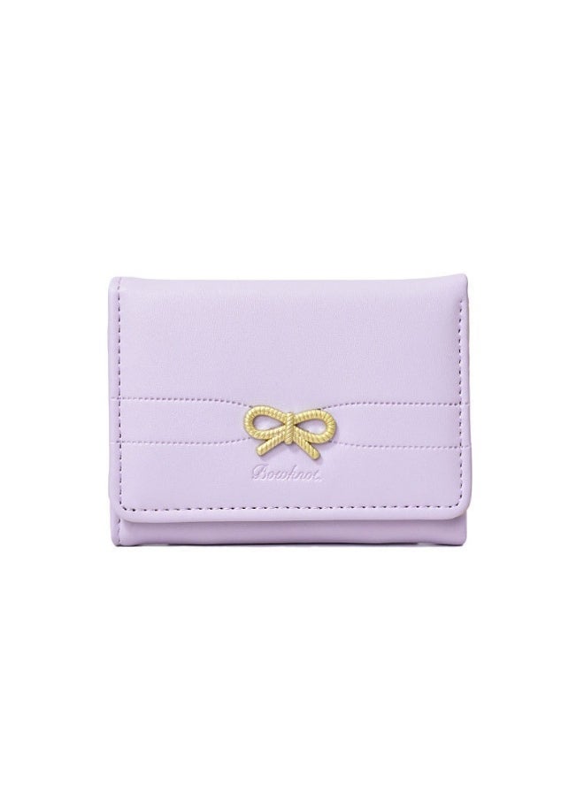 Korean Wallet Female Short ins Simple Student Multi-card Large Capacity Card Bag Zero Wallet